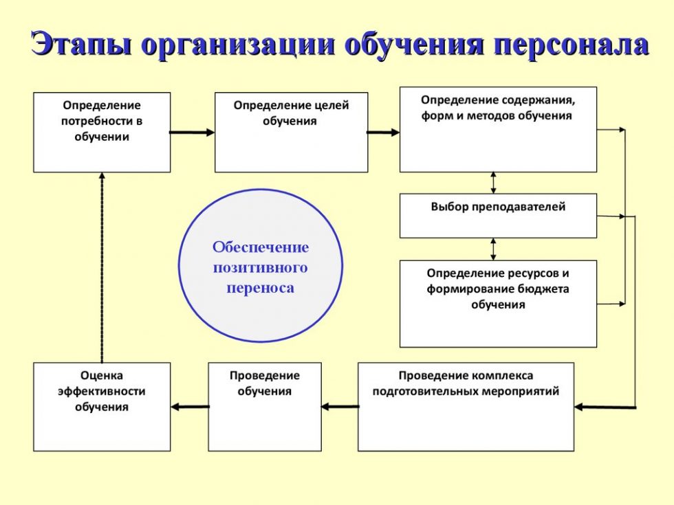 Обучение и развитие персонала в организации презентация